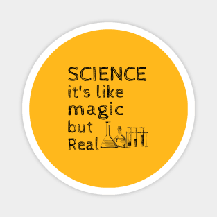 Funny science its like magic but real Magnet